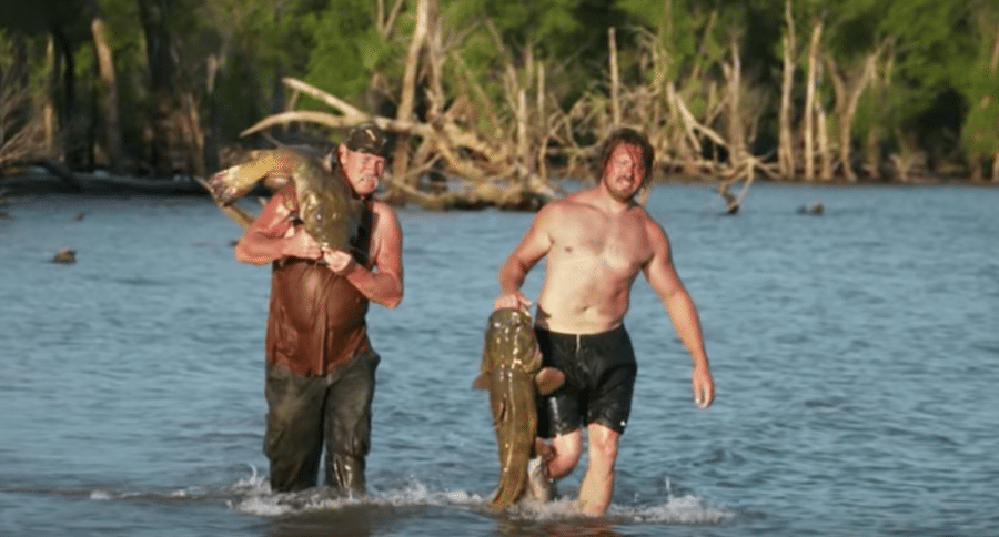 Catfish Noodling