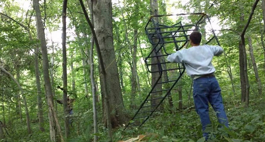 time to place your blind or treestand