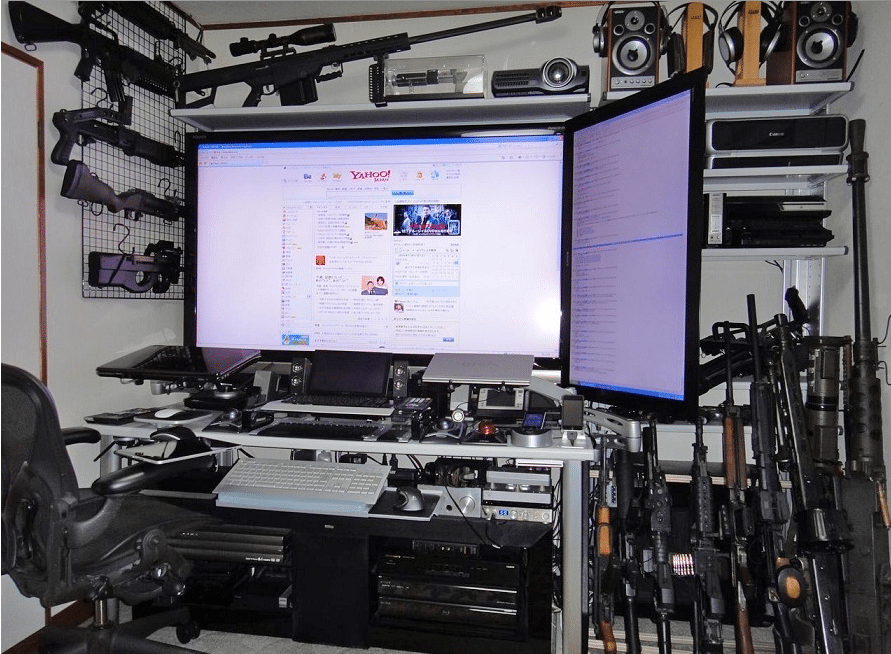 5 Best Gun-Centric Man Caves - Wide Open Spaces