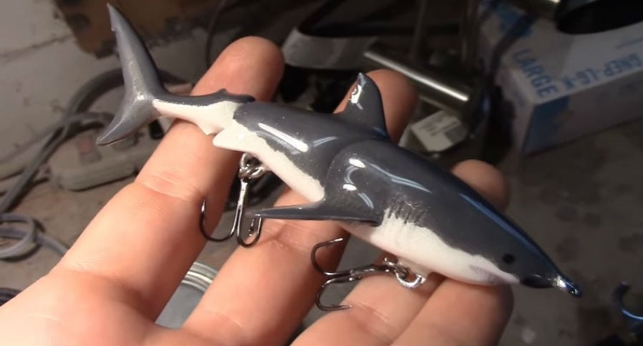 Video: Watch This Guy Make an Incredible Great White Shark Lure That  Actually Works! - Wide Open Spaces