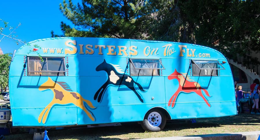 sisters on the fly
