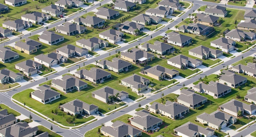 urban sprawl