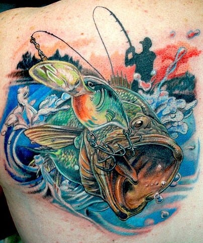 10 Fishing Tattoos That Actually Look Good - Wide Open Spaces