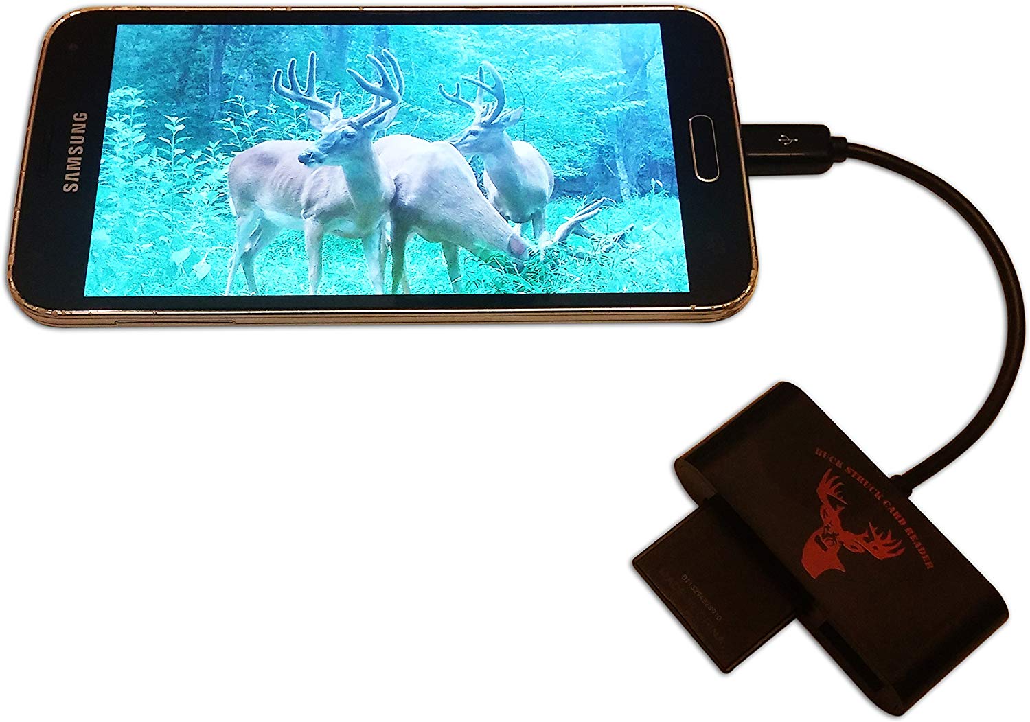 BuckStruck Game and Trail Camera Viewer for Android Devices, Micro USB Connection