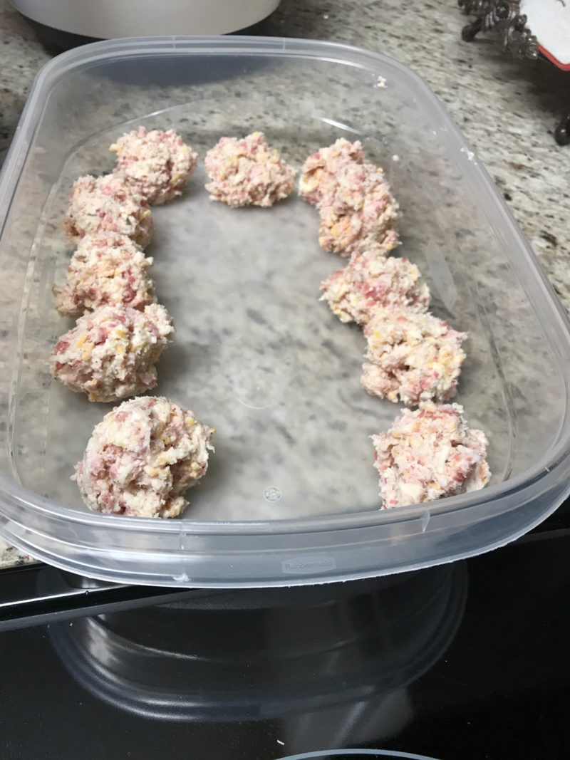 Venison sausage balls recipe