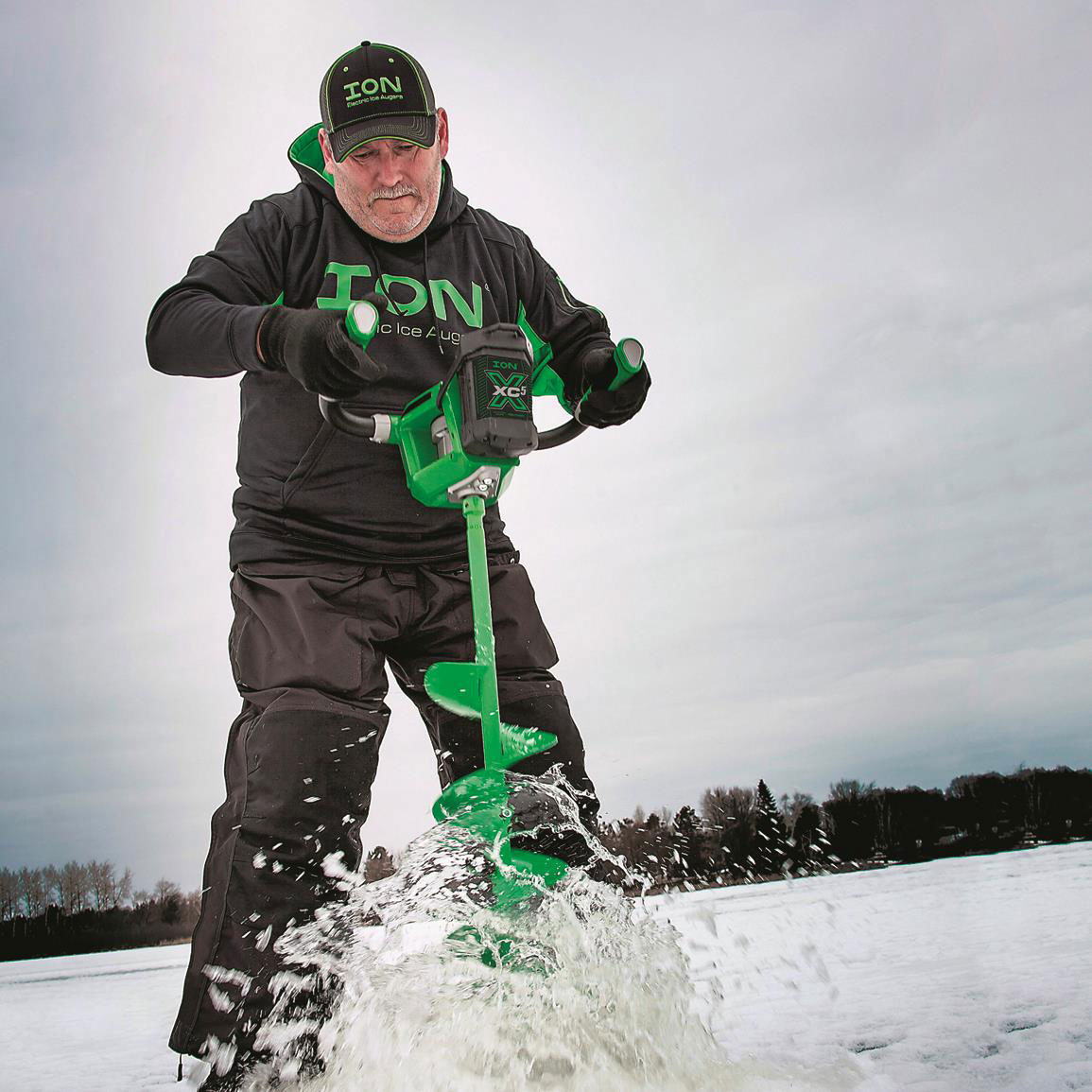 ice fishing