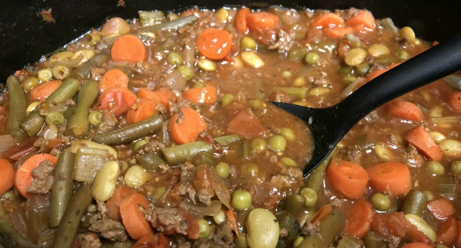 vegetable venison stew