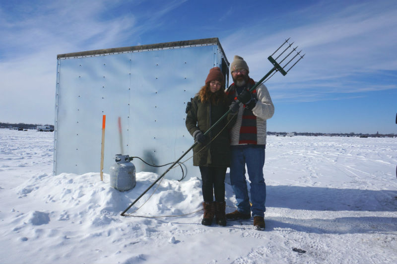 sturgeon spearing