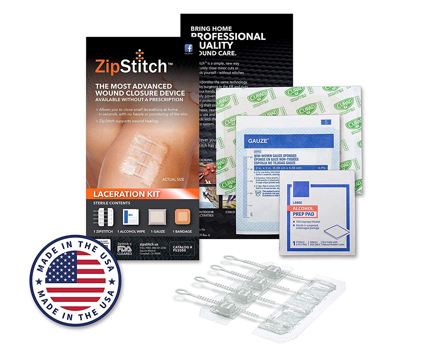 ZipStitch Laceration Kit