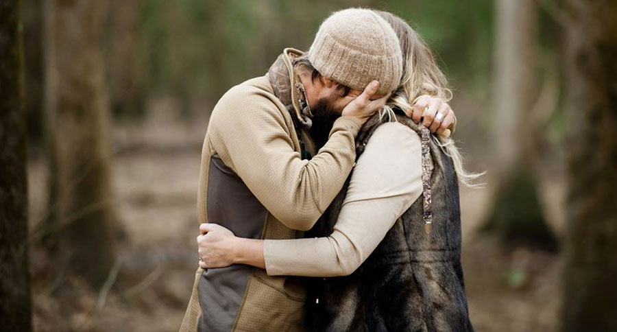 hunter pregnancy surprise