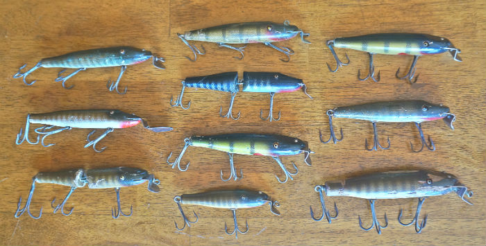 vintage fishing lures