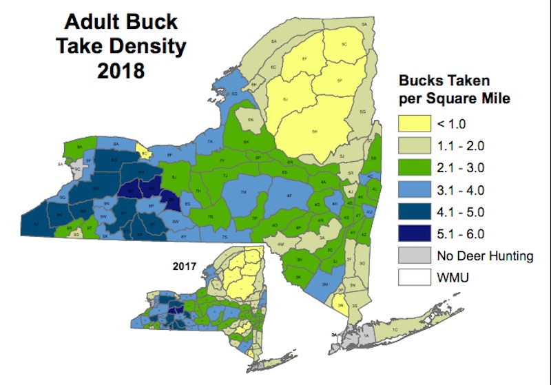 New York deer harvest