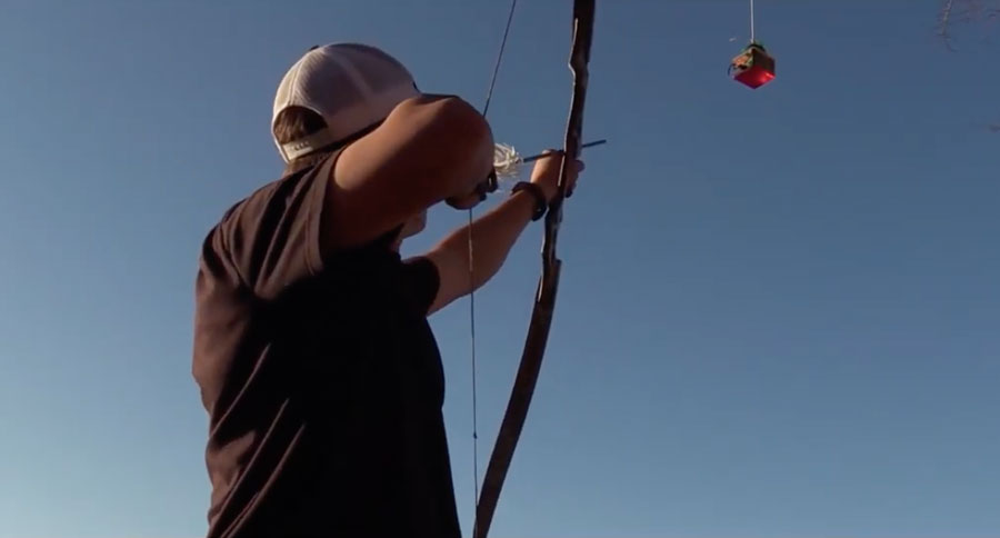 bow trick shots