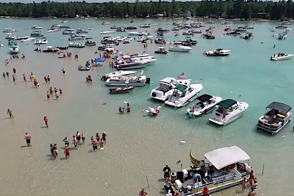 Torch Lake Camping Michigan's Version of a Caribbean Getaway Wide