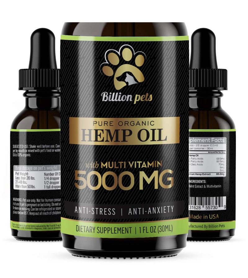 Billion Pets Hemp Oil