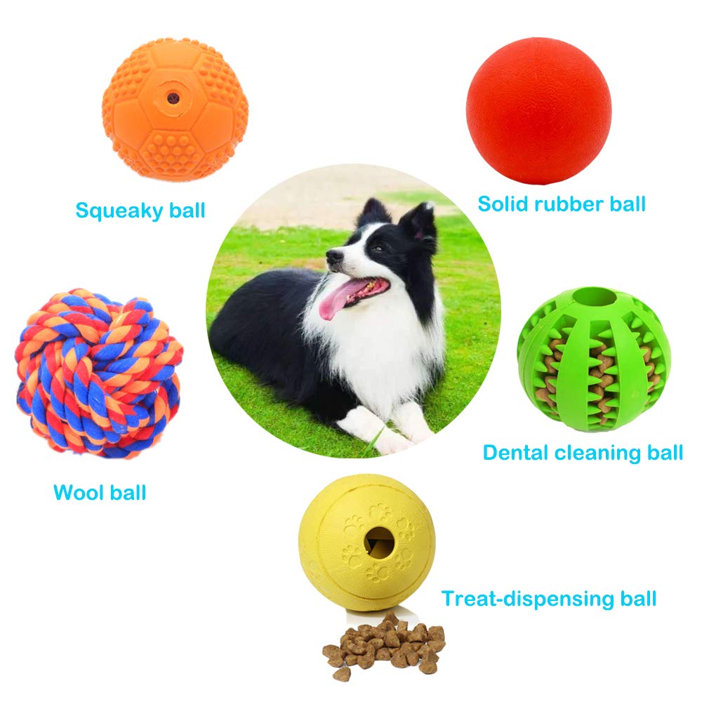 VolacoPets 5 Different Functions Interactive Dog Toys