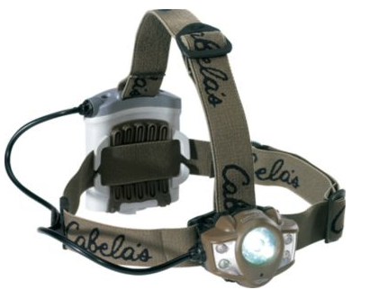Cabela's Alaskan Guide® XP Green Headlamp by Princeton Tec®
