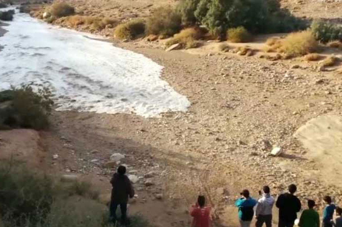 negev desert river