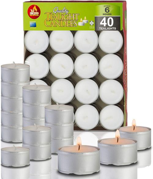 12 Emergency Candles Long Burn Power Outages, Camping, Survival, Prayer  Candles