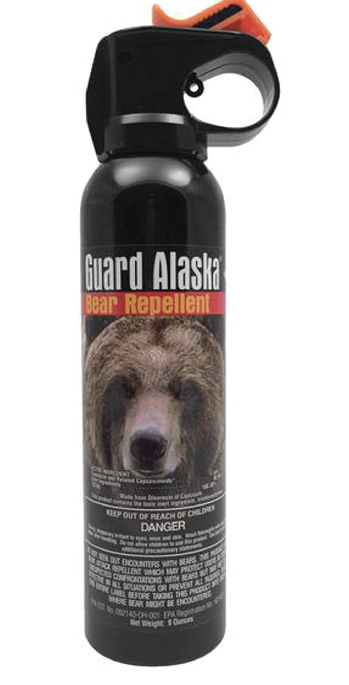 Personal Security Products Guard Alaska Maximum Strength Bear Spray by Mace Brand - Accurate 25' Powerful Pepper Spray, - Great for Self-Defense When Hiking, Camping, and Other Outdoor Activities, green, 260 gram (153)