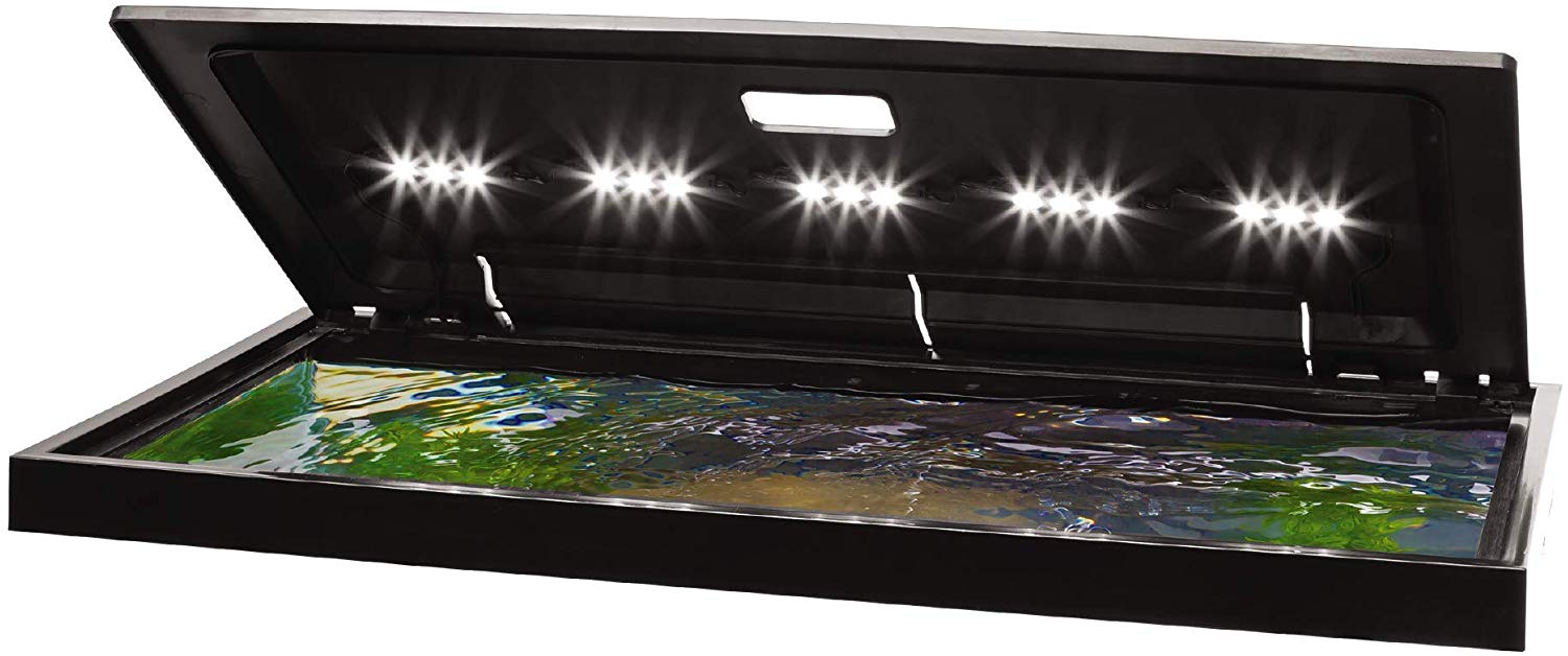 Tetra LED Aquarium Hood, Low Profile, Energy Efficient Hood with Lighting