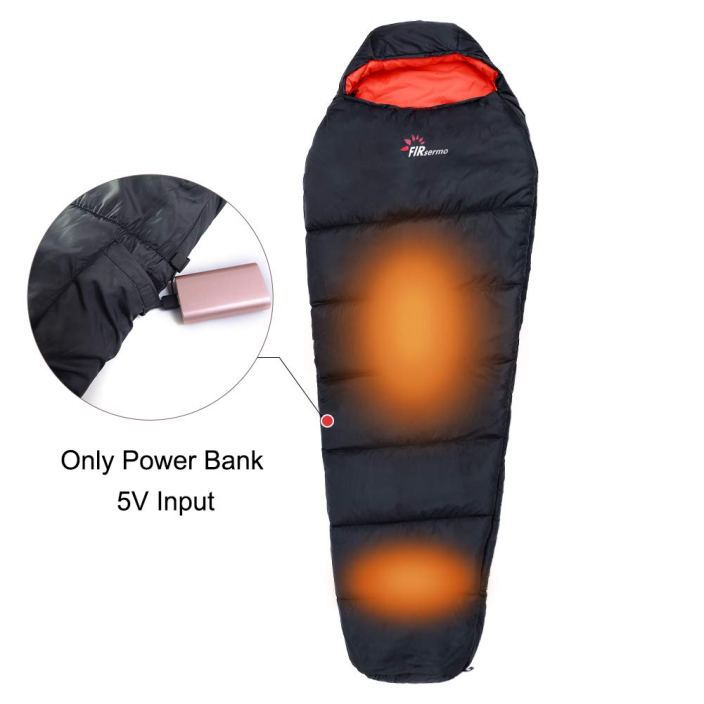 Stay Warm on a Cold Night With an Electric Heated Sleeping Bag