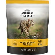 American Journey 100% Chicken Freeze-Dried Grain-Free Cat Treat, 5-oz bag