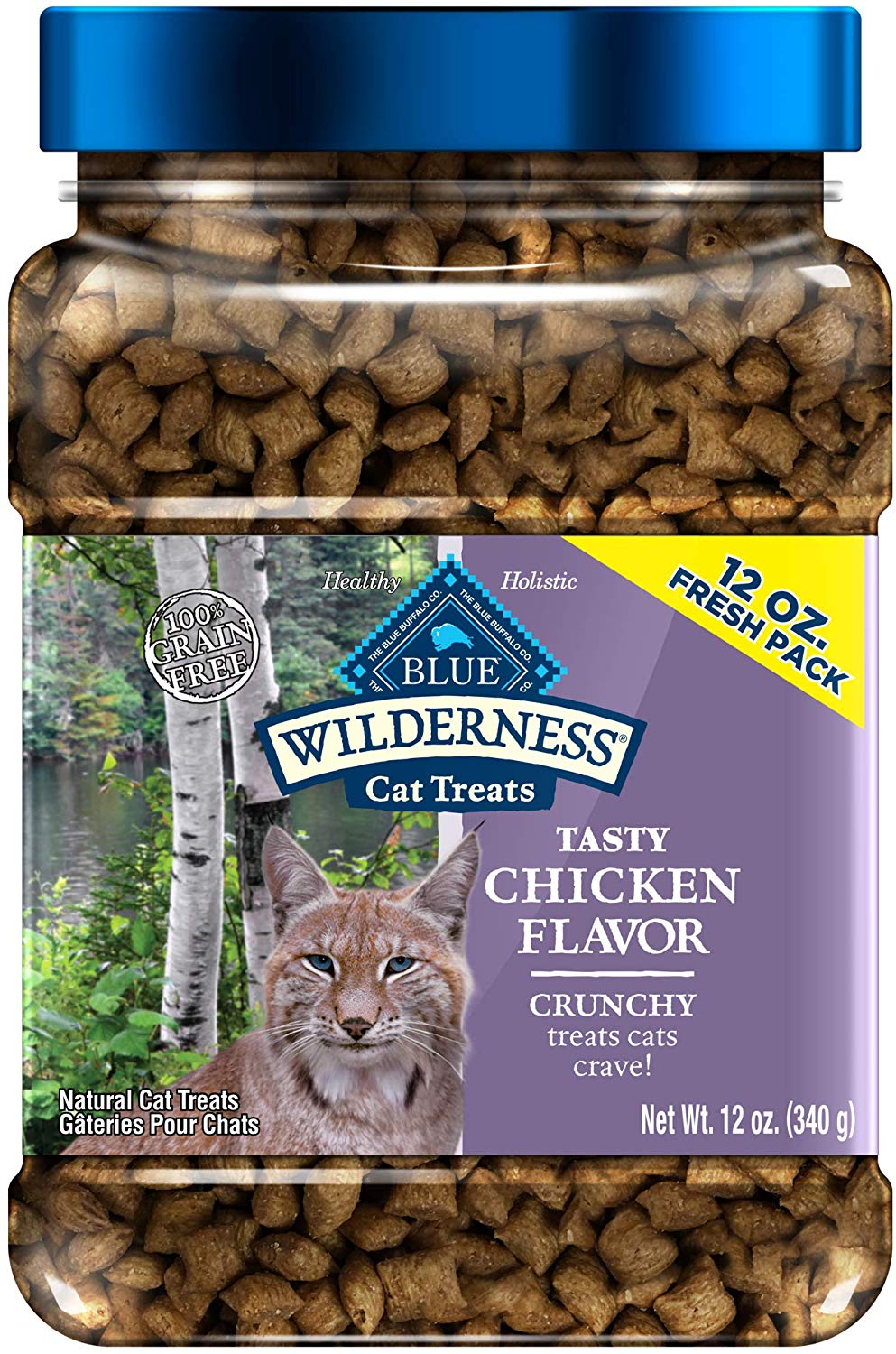 Blue Buffalo Wilderness Grain Free Crunchy Cat Treats