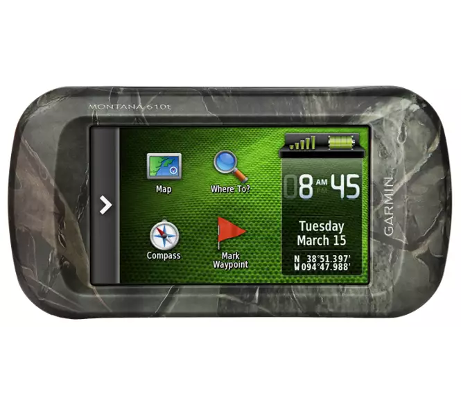 Garmin Montana 610t Handheld GPS Unit - Camo