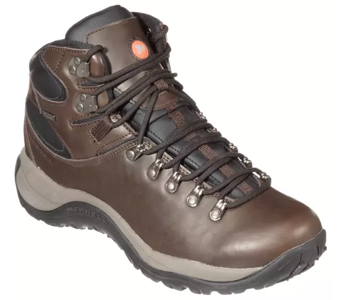 Merrell Reflex All-Leather Mid Waterproof Hiking Boots for Men