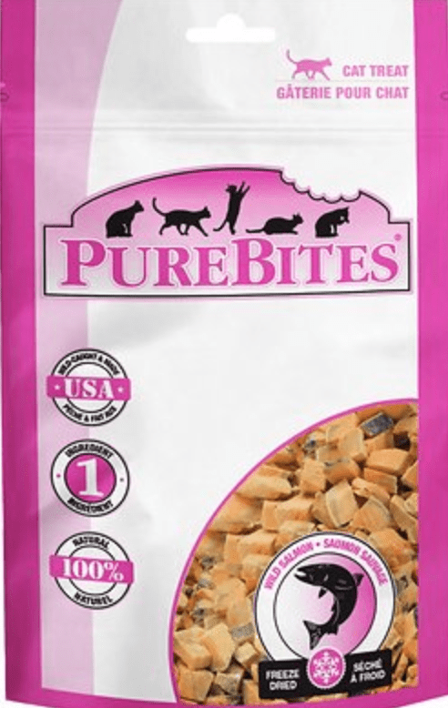 PureBites Salmon Freeze-Dried Raw Cat Treats