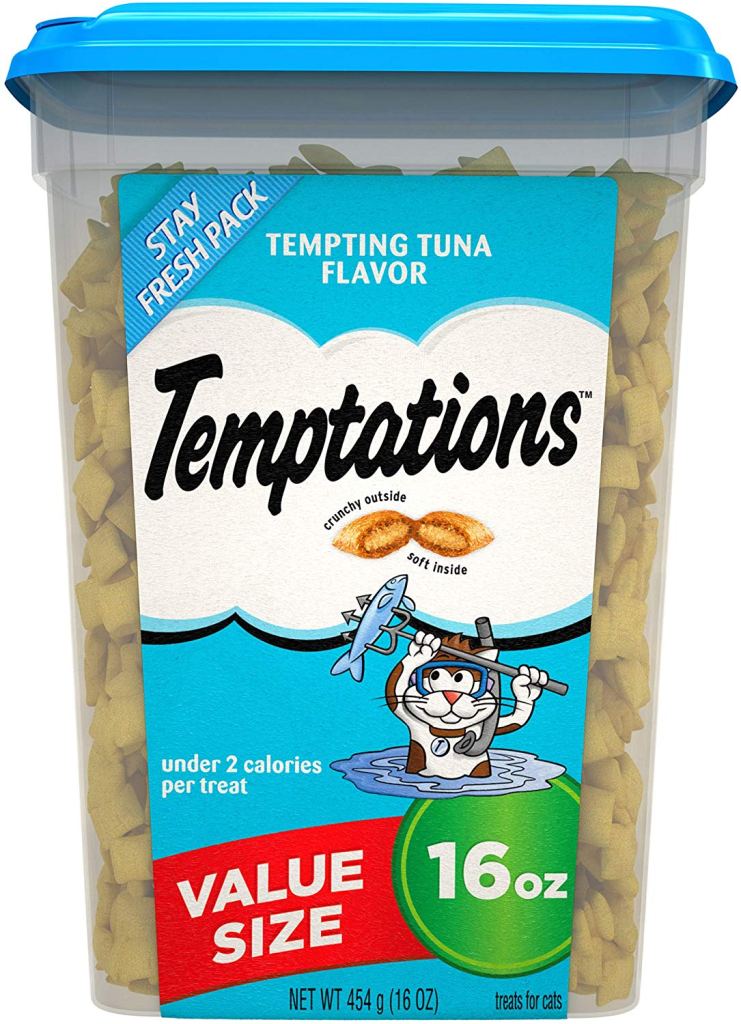 TEMPTATIONS Classic Crunchy and Soft Cat Treats