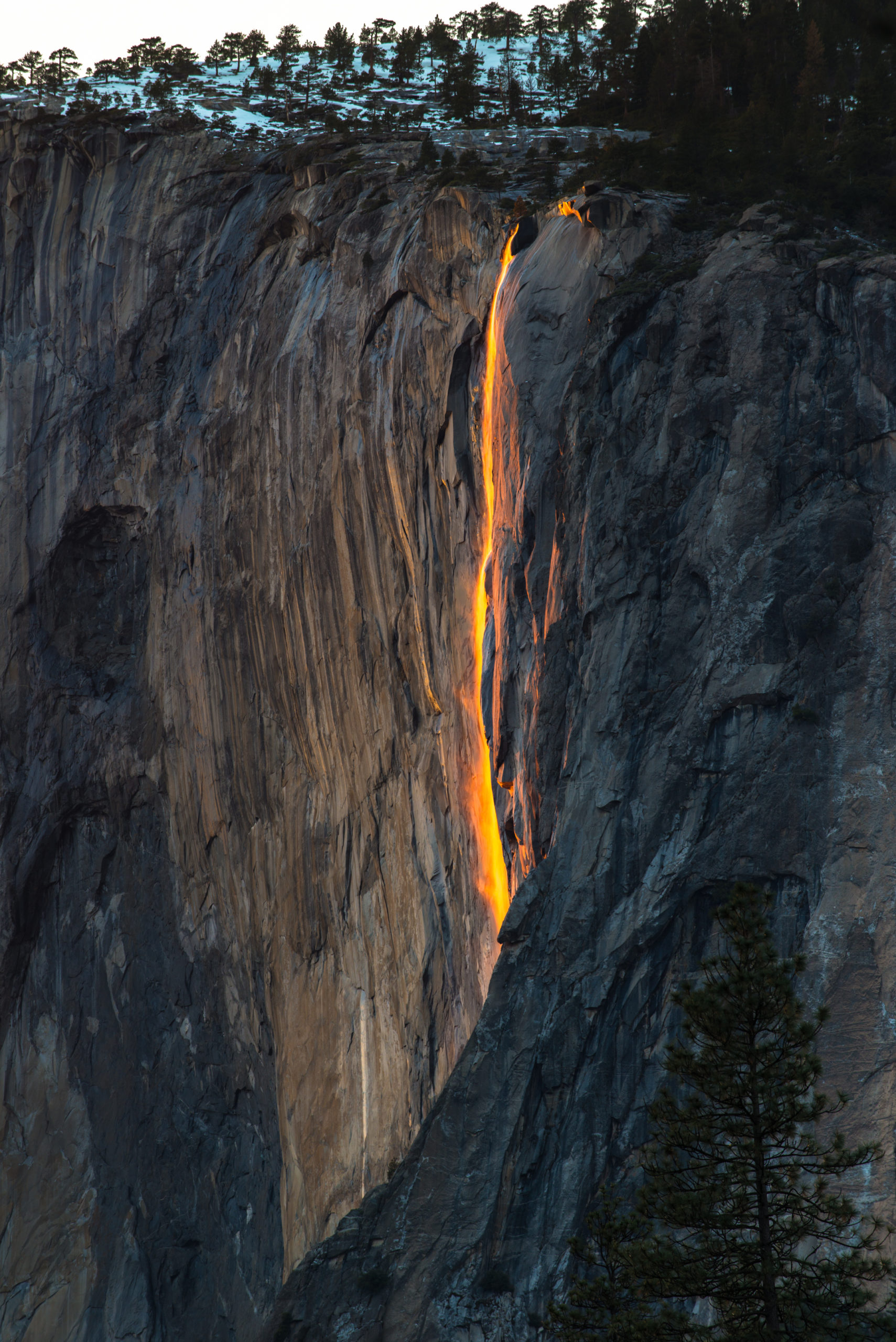 yosemite firefall