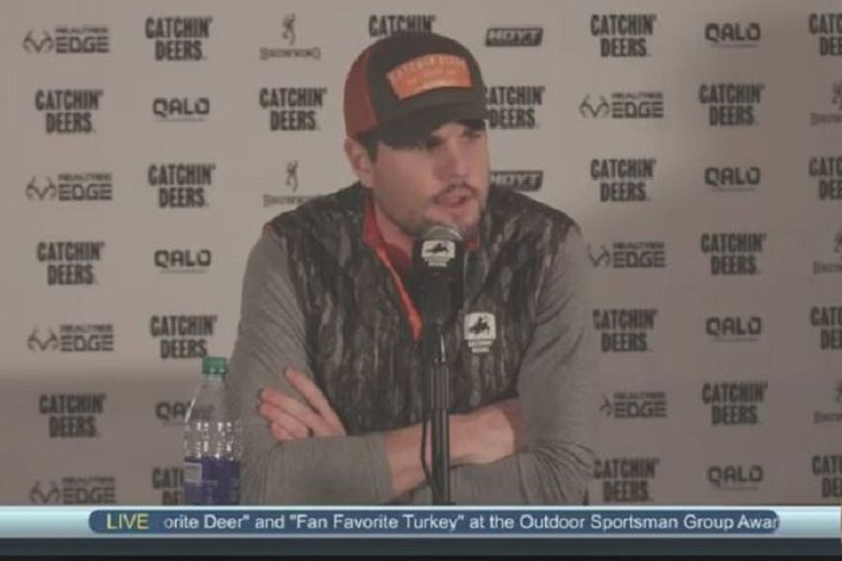 hunting press conference