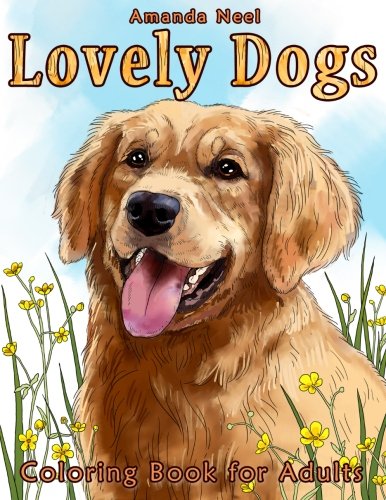 Lovely Dogs Coloring Book for Adults