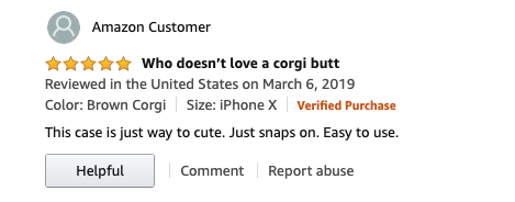 Corgi phone case review