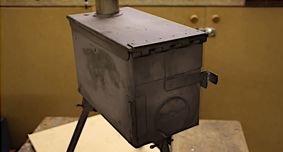 Ammo Can Stove