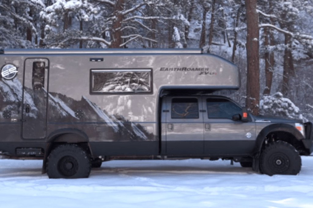 The Earthroamer Camper | Jay Leno Tours The EarthRoamer LTi, But Not At ...