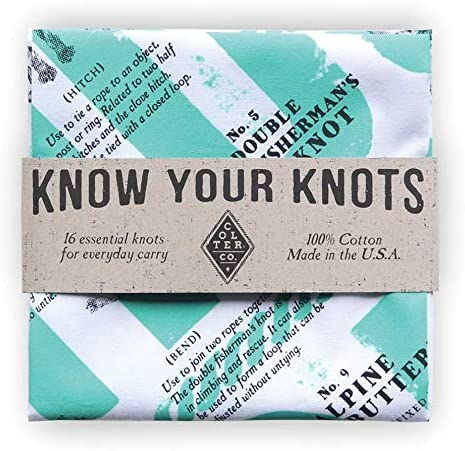 Colter Co. Knot Tying Emergency Survival Bandana