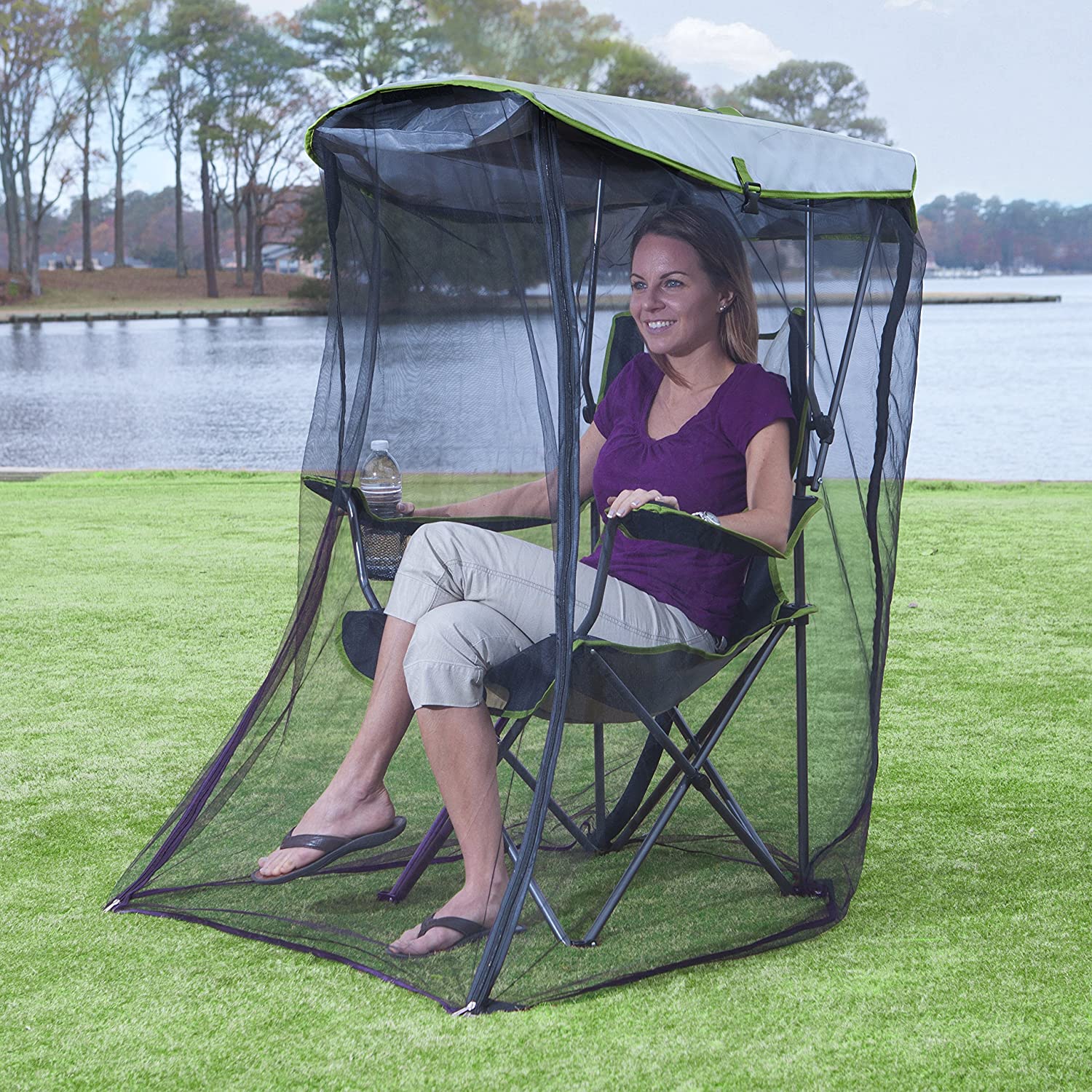 Kelsyus Original Canopy Chair with Bug Guard