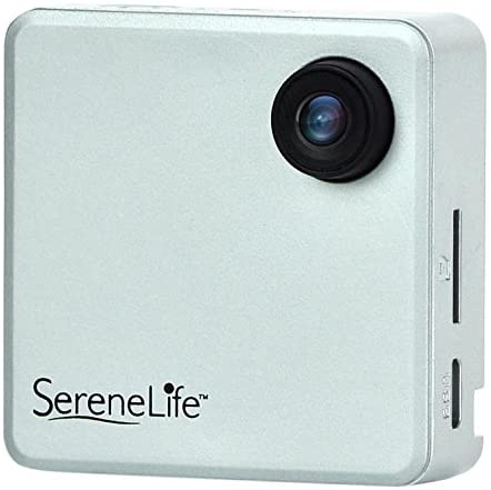 SereneLife Clip-on Wearable Camera 1080p Full HD 