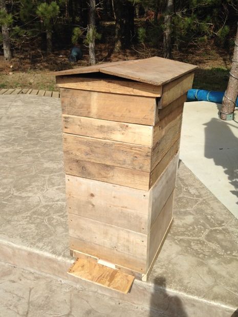 10 Frame Wooden Hive Parts