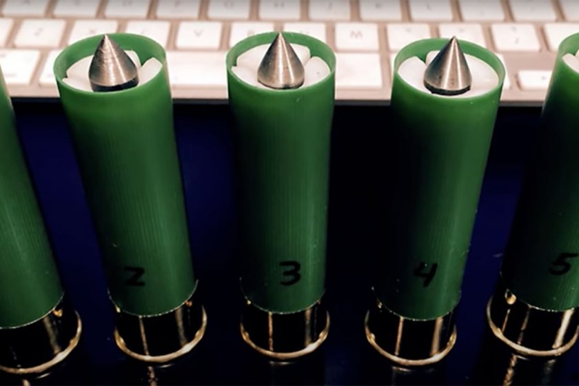 The Broadhead Bullet A Shotgun Round With a BuiltIn Arrowhead Wide