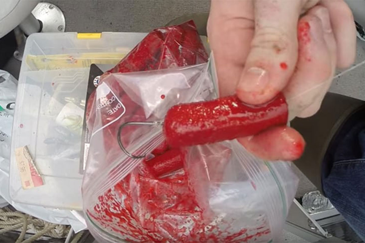 Create Your Own Catfish Bait Using Hot Dogs and Jello - Wide Open