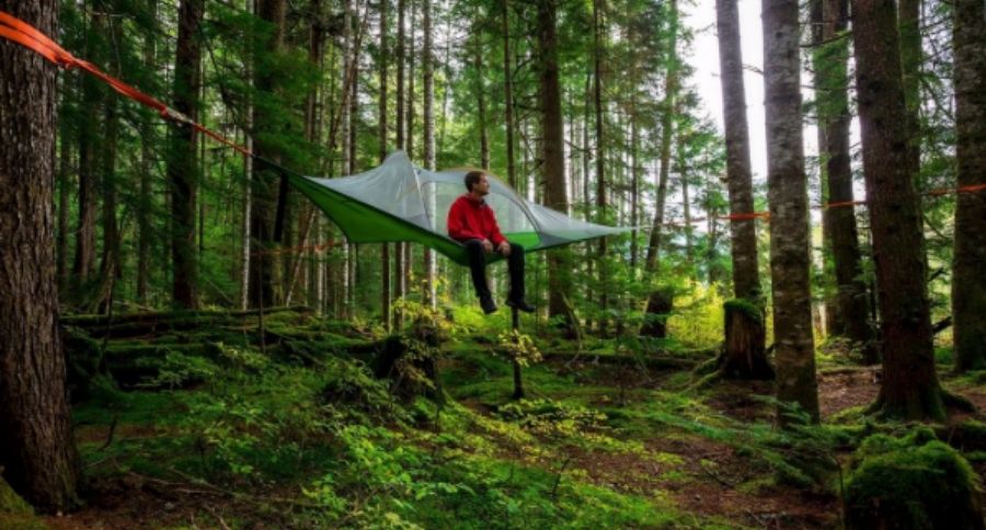 hanging tent