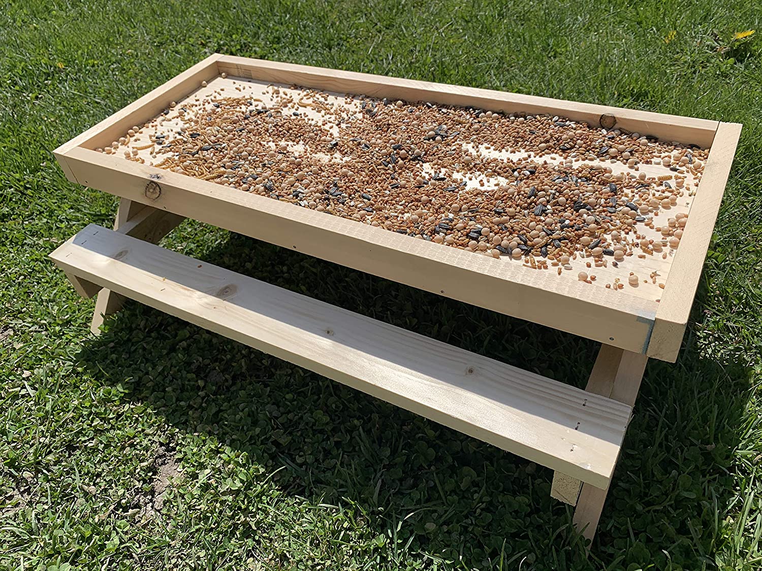 The Original Chicknic Table - Picnic Table for Chickens