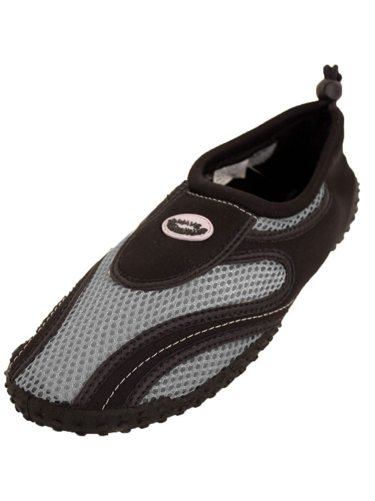 SLM Mens Aqua Socks Water Shoes Beach Snorkeling Protective Slip On Sandals