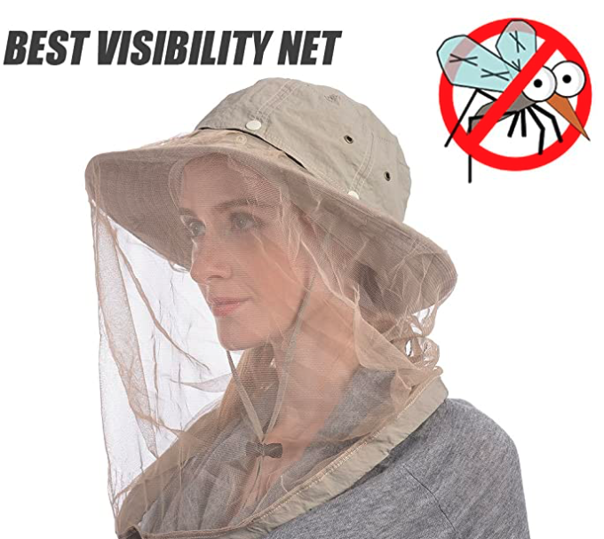 USHAKE Mosquito best fishing hat