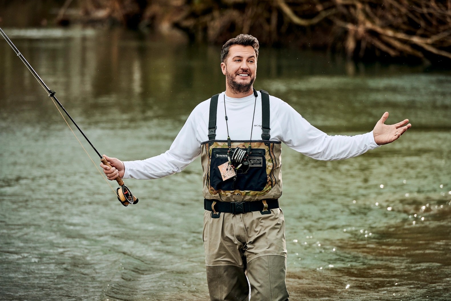 Luke Bryan fishing