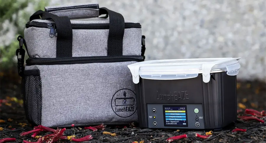 LunchEAZE  Cordless, Smart, Self-Heating Lunchbox! 